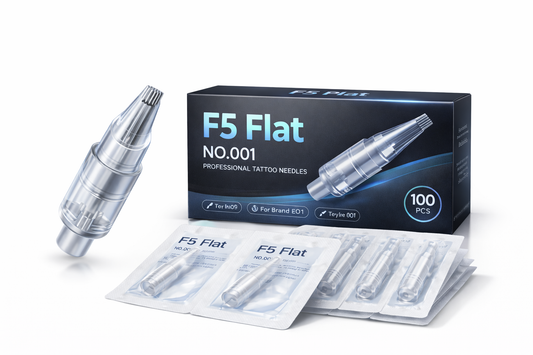 Needle F5 (NO.001) - Igły Jednorazowe Flat do PMU 100szt