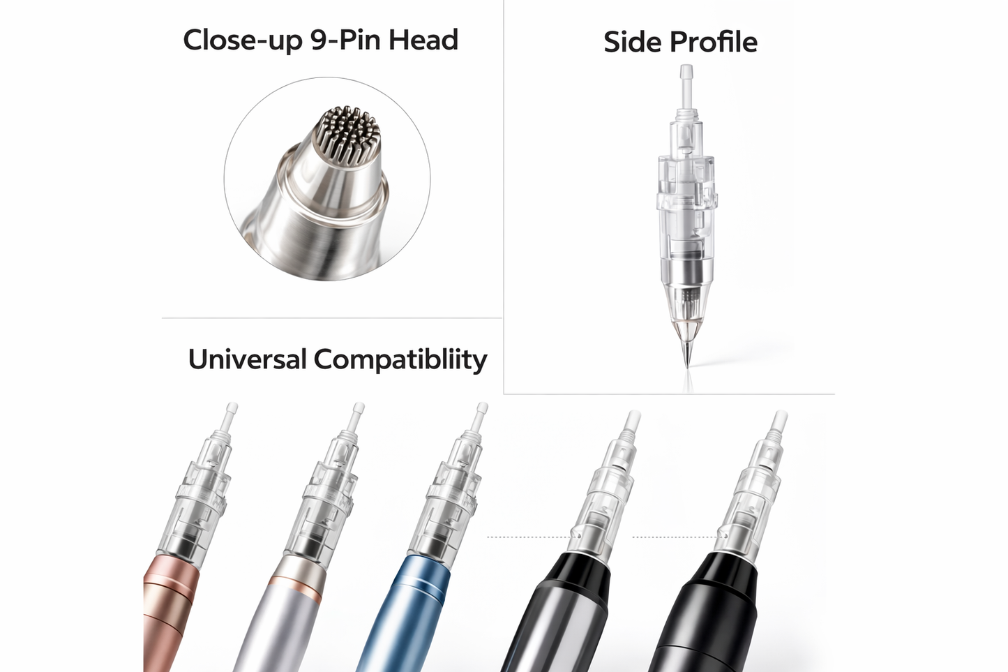 9# Microneedle (No: 13-06) - Uniwersalne Mikroigły PMU