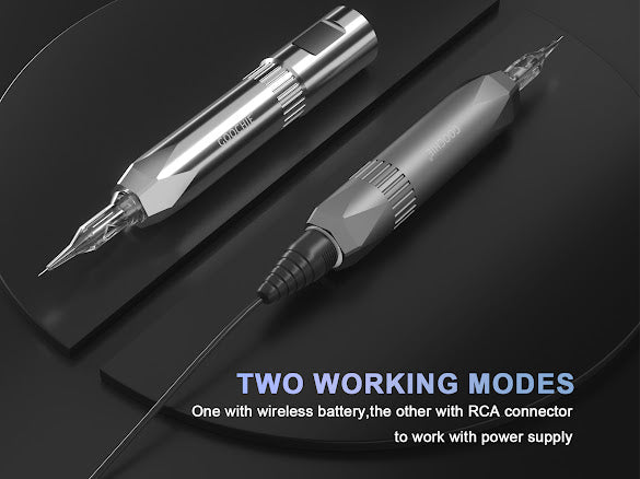 F9 Wireless PMU Tattoo Pen - Maszynka Bezprzewodowa (Matte Silver)