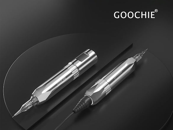 F9 Wireless PMU Tattoo Pen - Maszynka Bezprzewodowa (Shiny Silver)