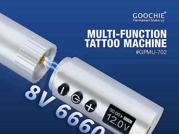 G702 Wireless PMU Tattoo Pen - Wireless Permanent Makeup Machine