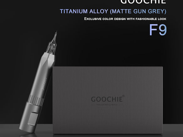 F9 Wireless PMU Tattoo Pen - Maszynka Bezprzewodowa (Matte Silver)