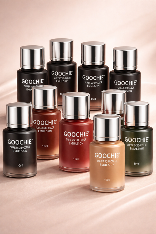 Goochie Super Solid-Color Emulsion Kit - Kompletny Zestaw Pigmentów PMU