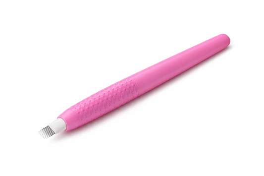Disposable Pink Manual - Jednorazowy Ręczny Pen do Brwi