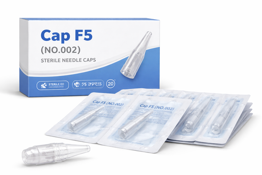 Cap F5 (NO.002) - Nakładki Jednorazowe do PMU 50szt