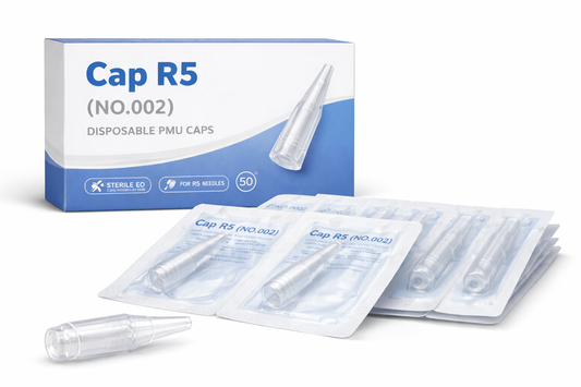 Cap R5 (NO.002) - Nakładki Jednorazowe do PMU 50szt