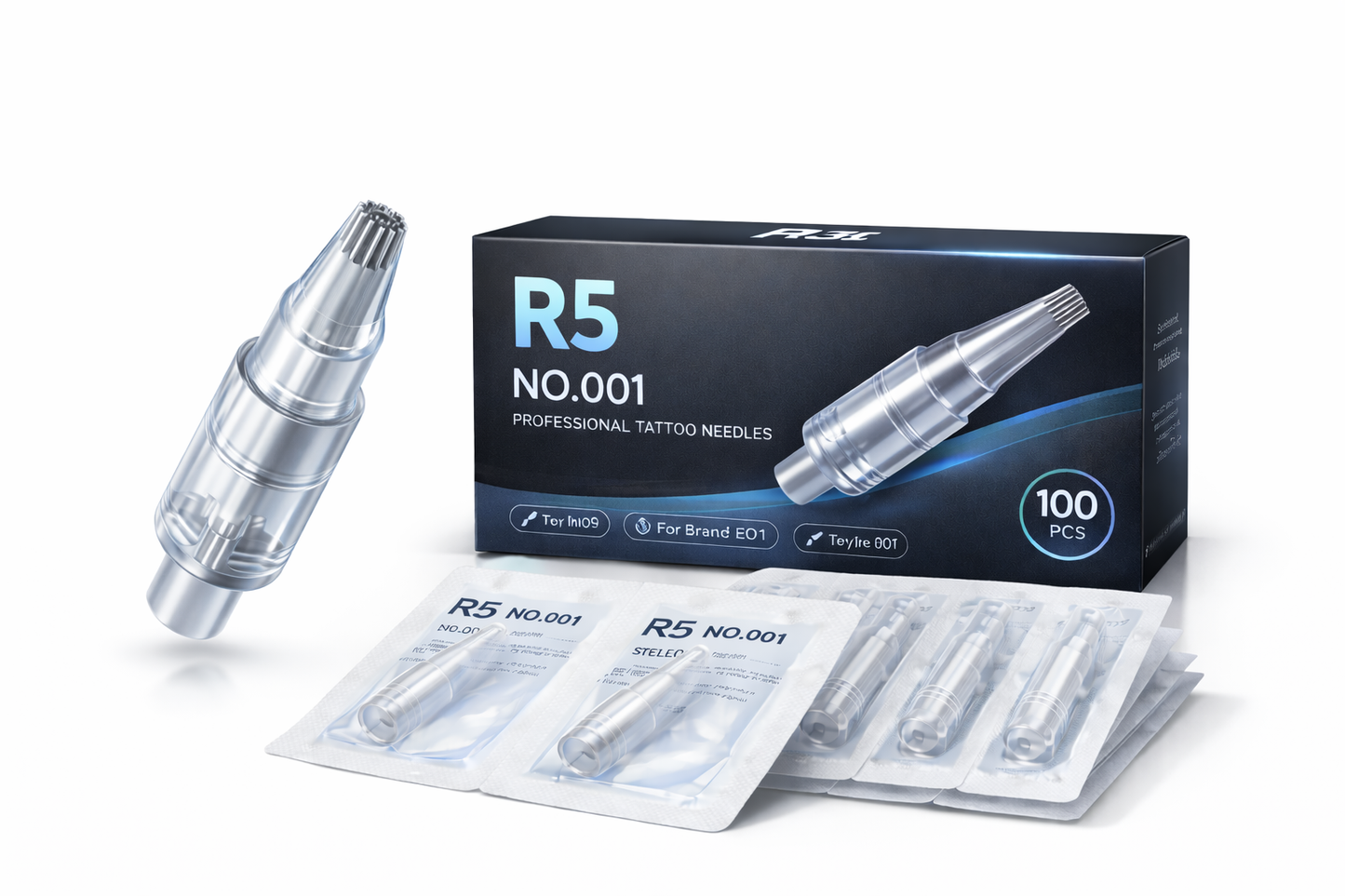 Needle R5 (NO.001) - Igły Jednorazowe do PMU 100szt
