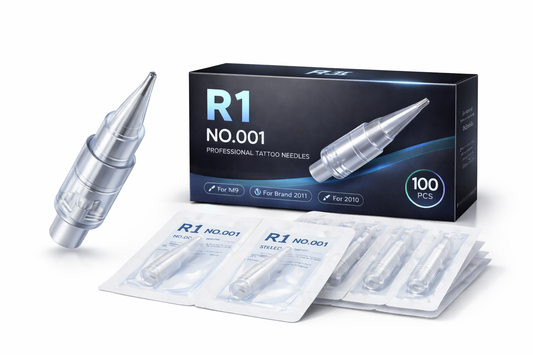 Needle R1 (NO.001) - Igły Jednorazowe do PMU 100szt