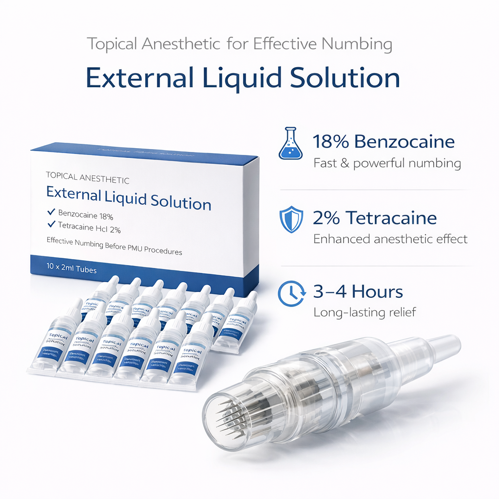 External Liquid Solution - Płyn Znieczulający Zewnętrzny 10 Tubek