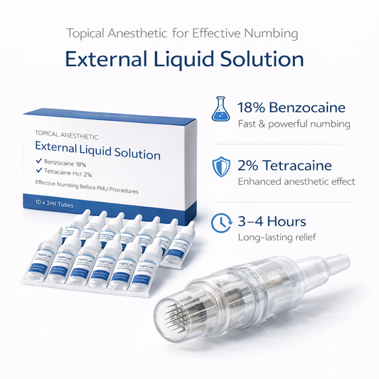 External Liquid Solution - Płyn Znieczulający Zewnętrzny 10 Tubek