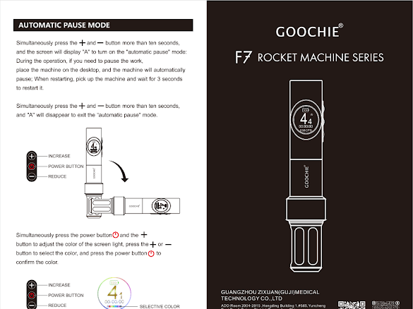 F7 Wireless PMU&SMP - Wireless Permanent Makeup Machine
